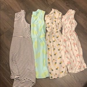 A lot of girls dresses sz L/XL 12 and 14